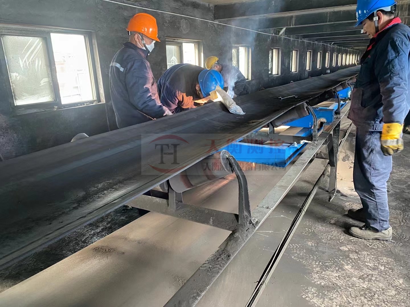 青島熱電廠皮帶秤項目