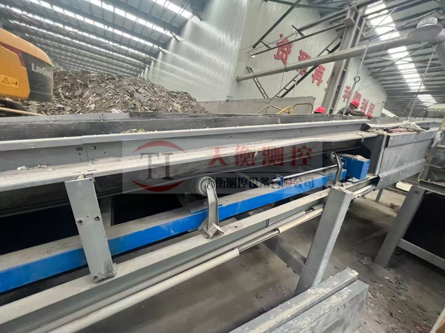 揚(yáng)州建筑垃圾中轉(zhuǎn)站皮帶秤項(xiàng)目
