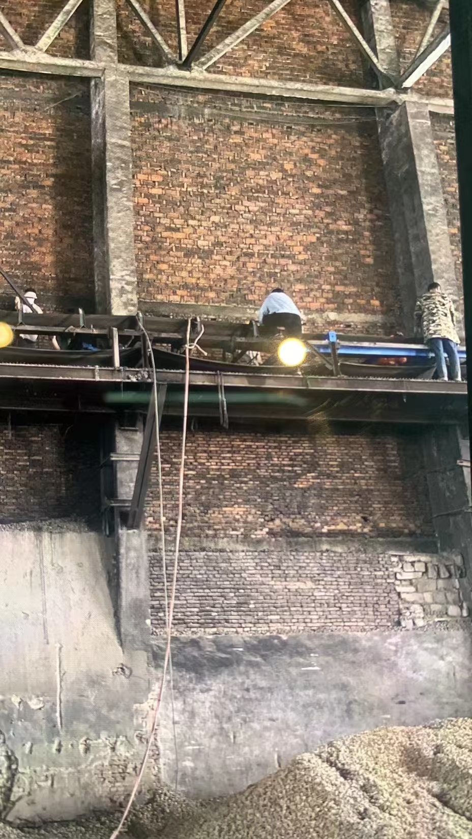 蘇州太倉砂石廠皮帶秤安裝現(xiàn)場(chǎng)