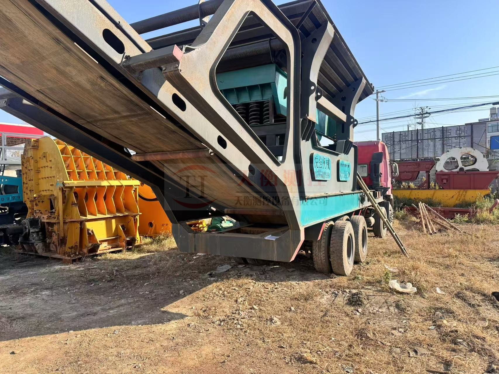 安徽車載皮帶秤現(xiàn)場