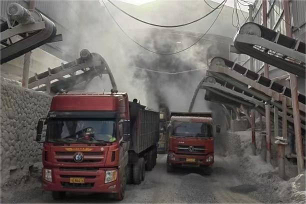 陜西皮帶秤定量裝車(chē)項(xiàng)目現(xiàn)場(chǎng)