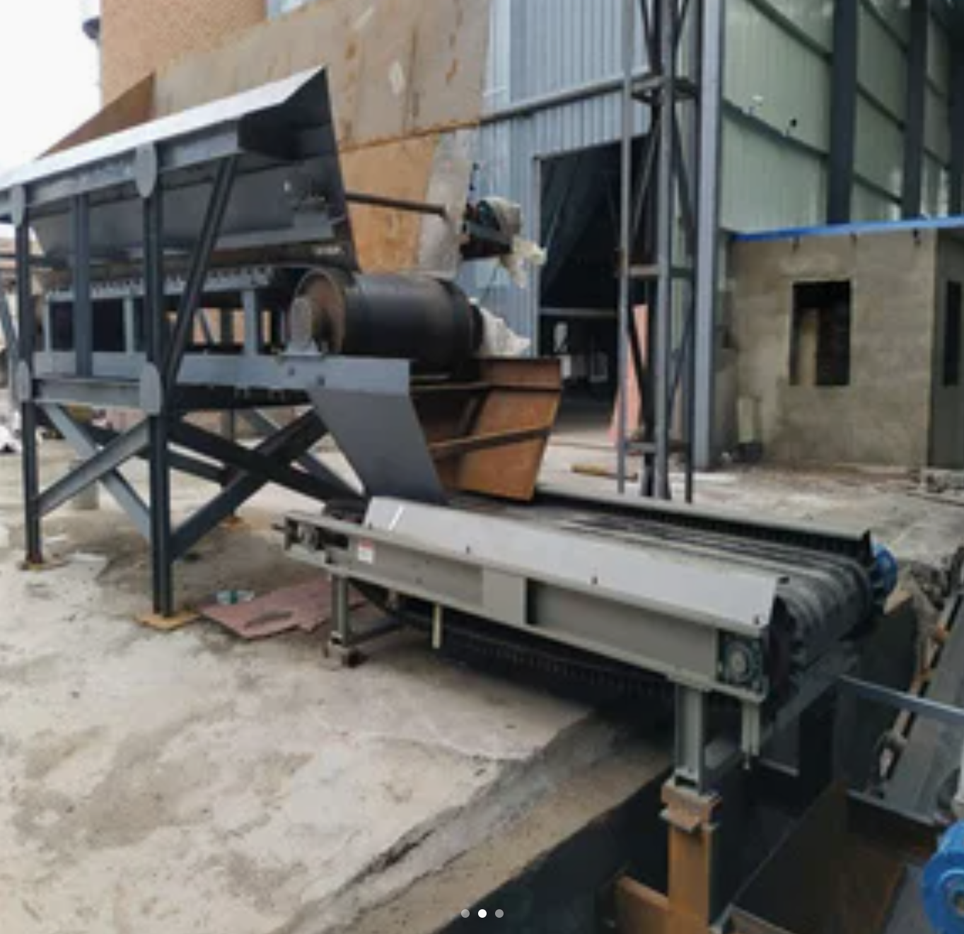 廣西皮帶定量給料機(jī)現(xiàn)場