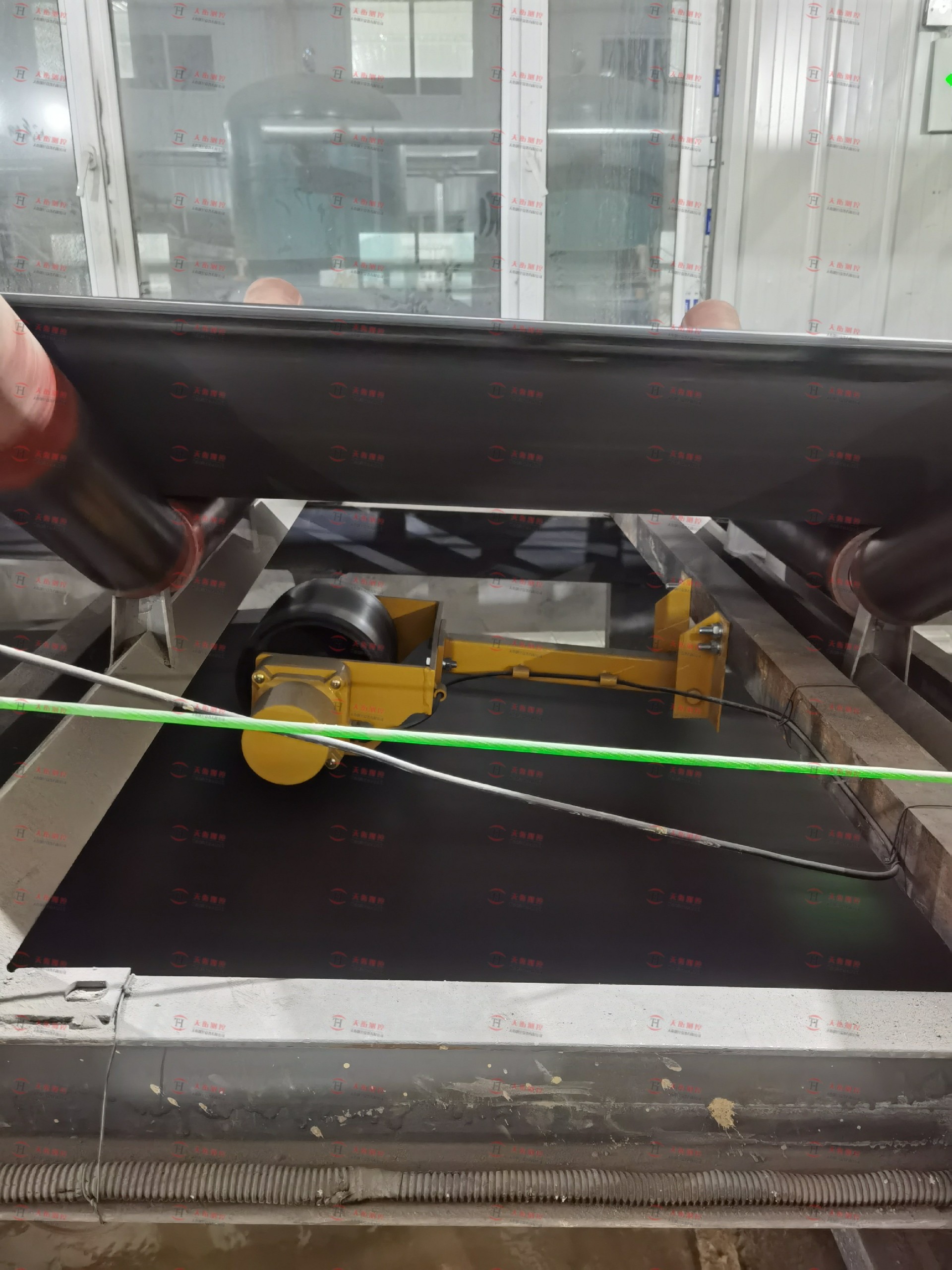 新疆阿勒泰皮帶秤現場